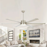 Freda Ø165cm Motor DC Ventilador de techo moderno con luz LED y mando a distancia