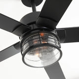 Ventilador de techo de Ø165 cm con iluminación y mando a distancia