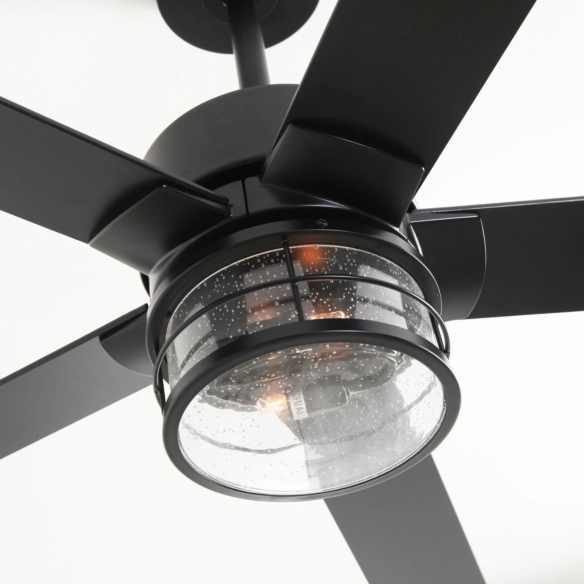 Ventilador de techo de Ø165 cm con iluminación y mando a distancia