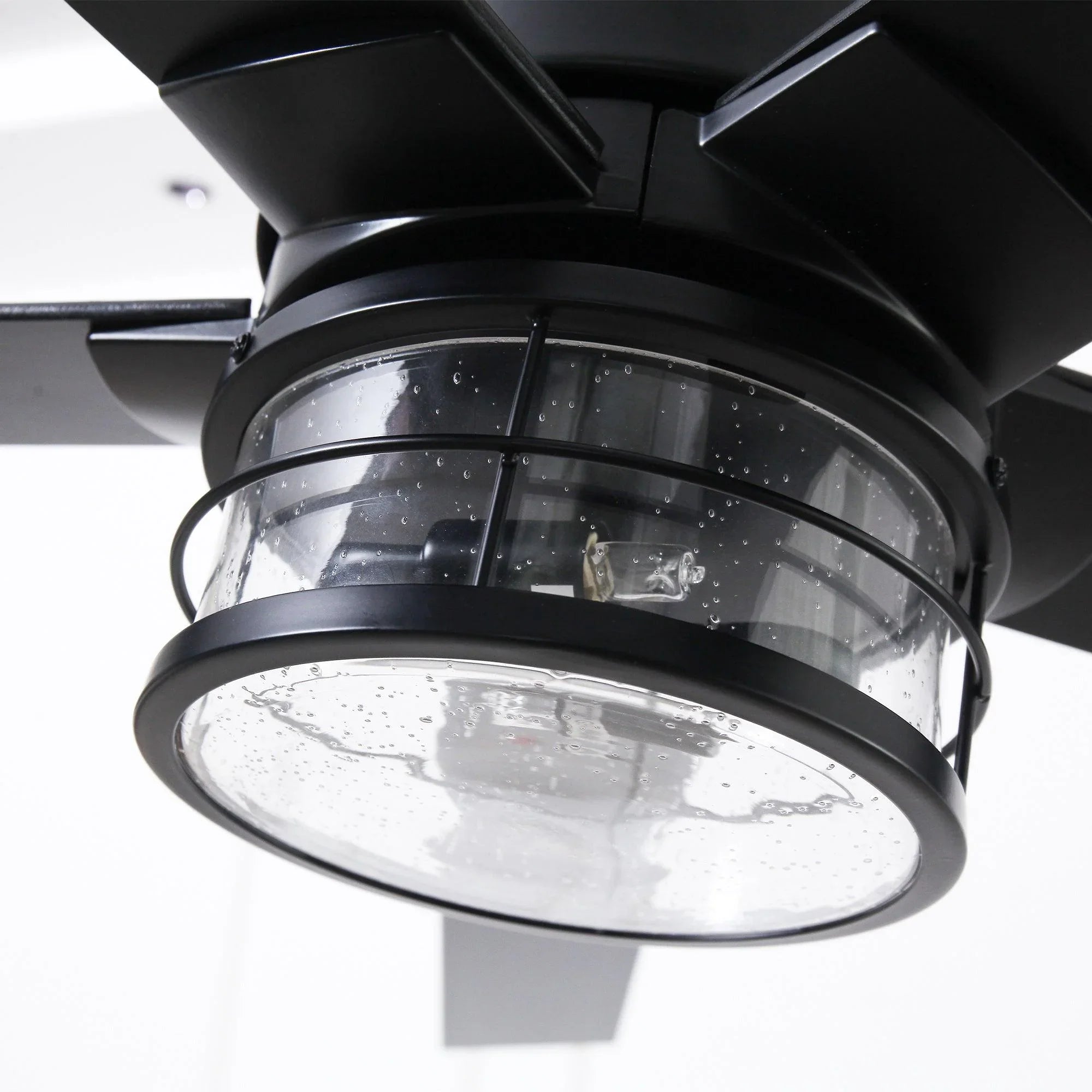 Ventilador de techo de Ø165 cm con iluminación y mando a distancia