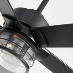 Ventilador de techo de Ø165 cm con iluminación y mando a distancia