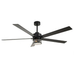 Ventilador de techo de Ø165 cm con iluminación y mando a distancia
