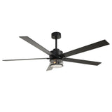 Ventilador de techo de Ø165 cm con iluminación y mando a distancia
