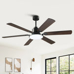 Ventilador de techo reversible de Ø152 cm Motor DC con iluminación y mando a distancia