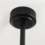 Ventilador de techo moderno Teresa de 165 cm con aspas de doble cara con mando a distancia y luz LED