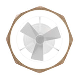 Ventilador de techo silencioso Mavio Ø48 cm con luz LED
