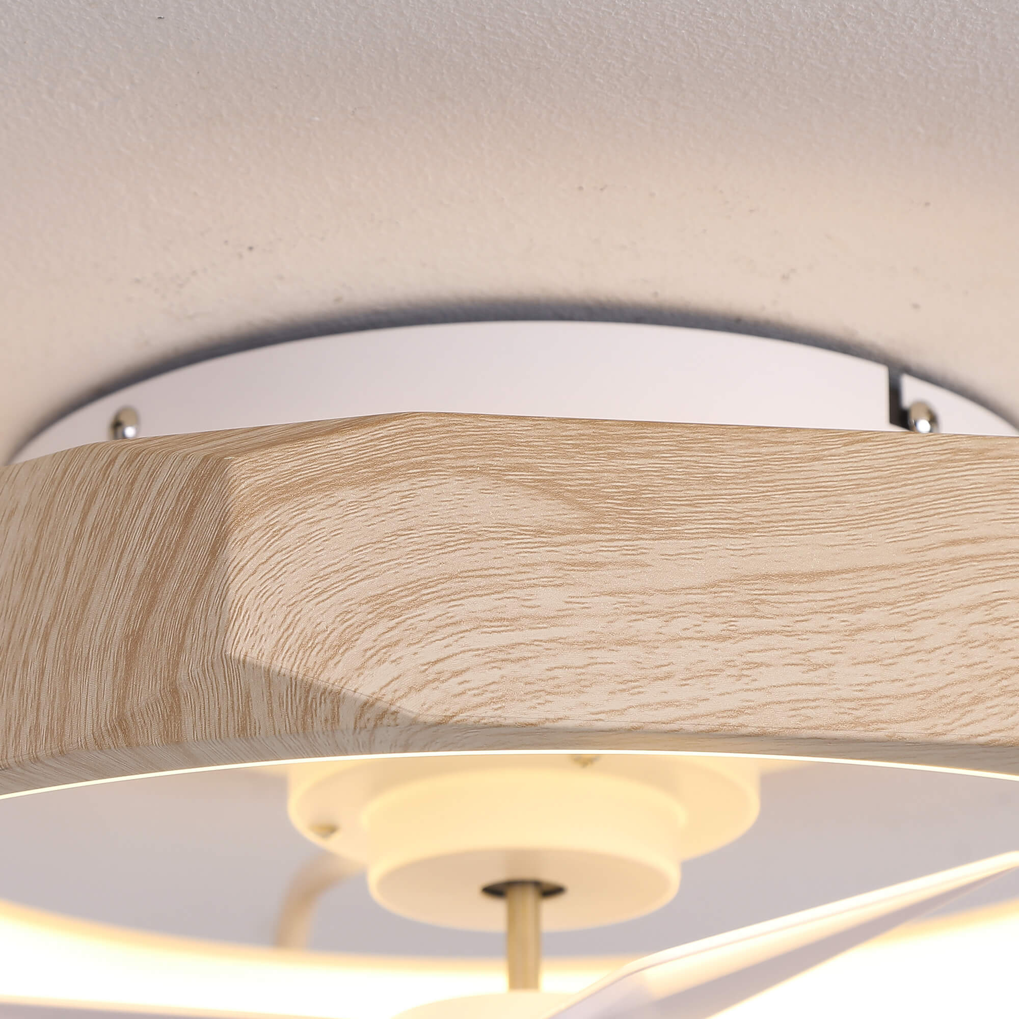 Ventilador de techo silencioso Mavio Ø48 cm con luz LED