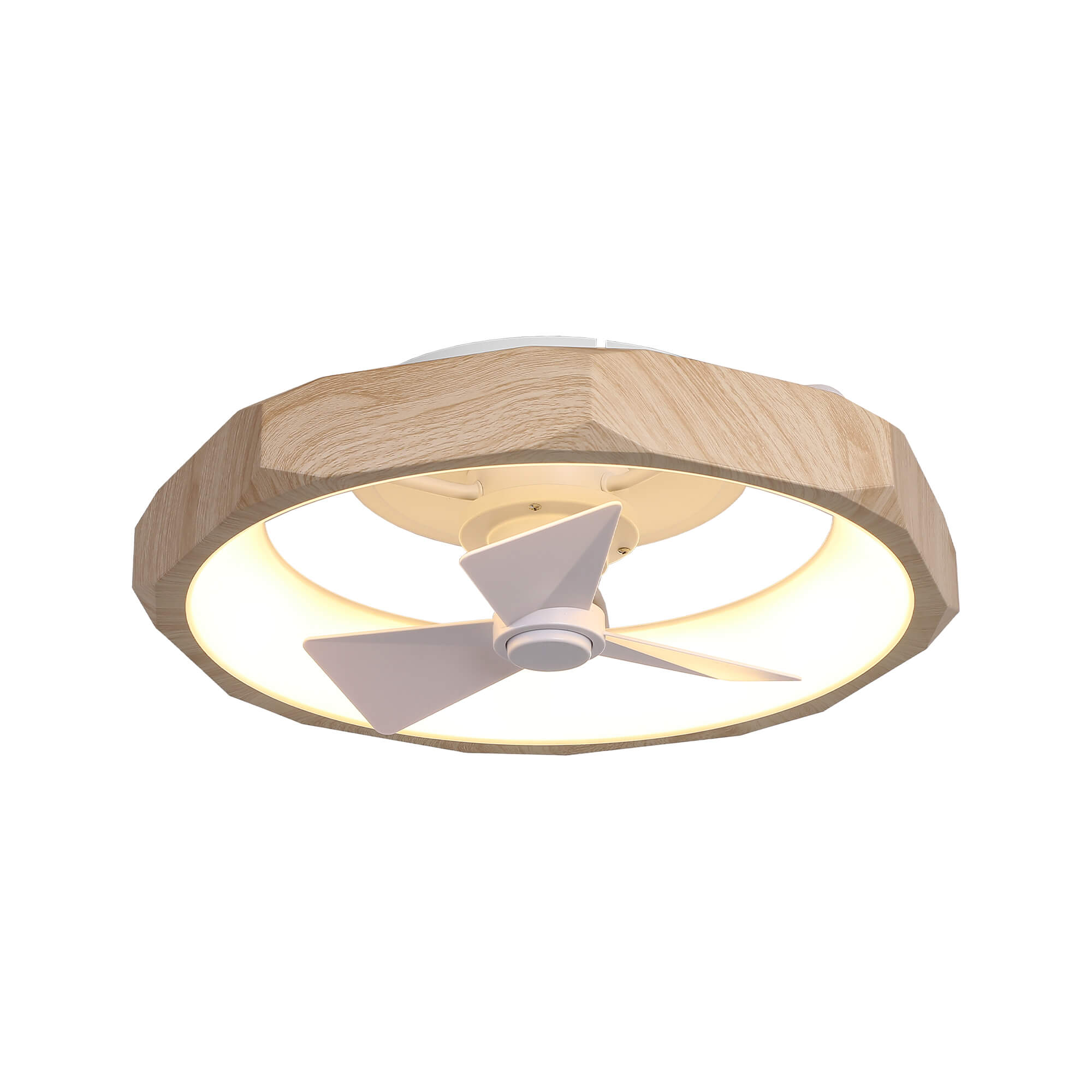 Ventilador de techo silencioso Mavio Ø48 cm con luz LED