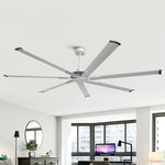 Ventilador de techo HVLS Silent Storm Ø213 cm / Ø254 cm con mando a distancia