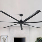 Ventilador de techo HVLS Silent Storm Ø213 cm / Ø254 cm con mando a distancia