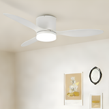 Ventilador de techo Alba Silent 35W Ø106 cm con luz LED