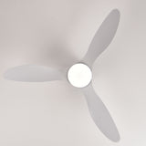 Ventilador de techo Sierra motor DC ultrasilencioso Ø132 cm con luz LED