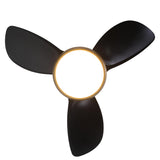 Ventilador de techo silencioso Colla Ø76 cm con luz LED