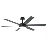 Ventilador de techo moderno Volga Ø152cm Motor DC con mando a distancia