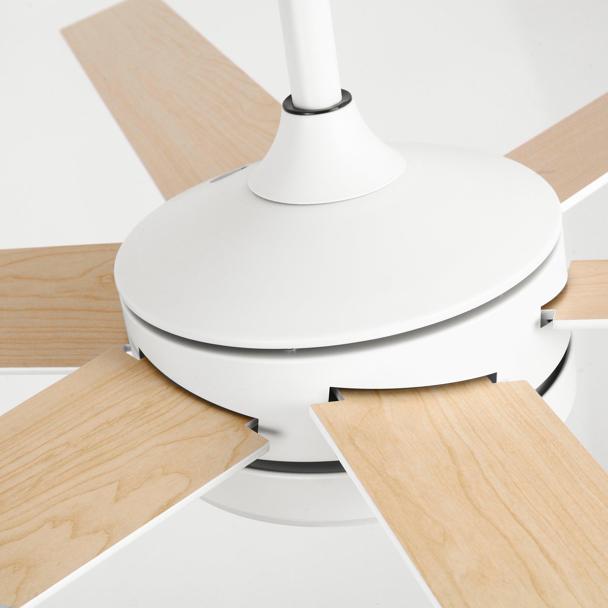 Ventilador de techo moderno Volga Ø152cm Motor DC con mando a distancia