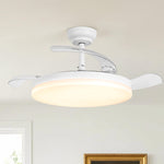 Ventilador de techo Cielo motor DC ultrasilencioso de Ø100 cm con 3 aspas retráctiles y luz LED