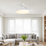 Ventilador de techo Cielo motor DC ultrasilencioso de Ø100 cm con 3 aspas retráctiles y luz LED