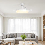 Ventilador de techo Cielo motor DC ultrasilencioso de Ø100 cm con 3 aspas retráctiles y luz LED