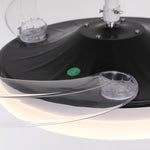Ventilador de techo Cielo motor DC ultrasilencioso de Ø100 cm con 3 aspas retráctiles y luz LED