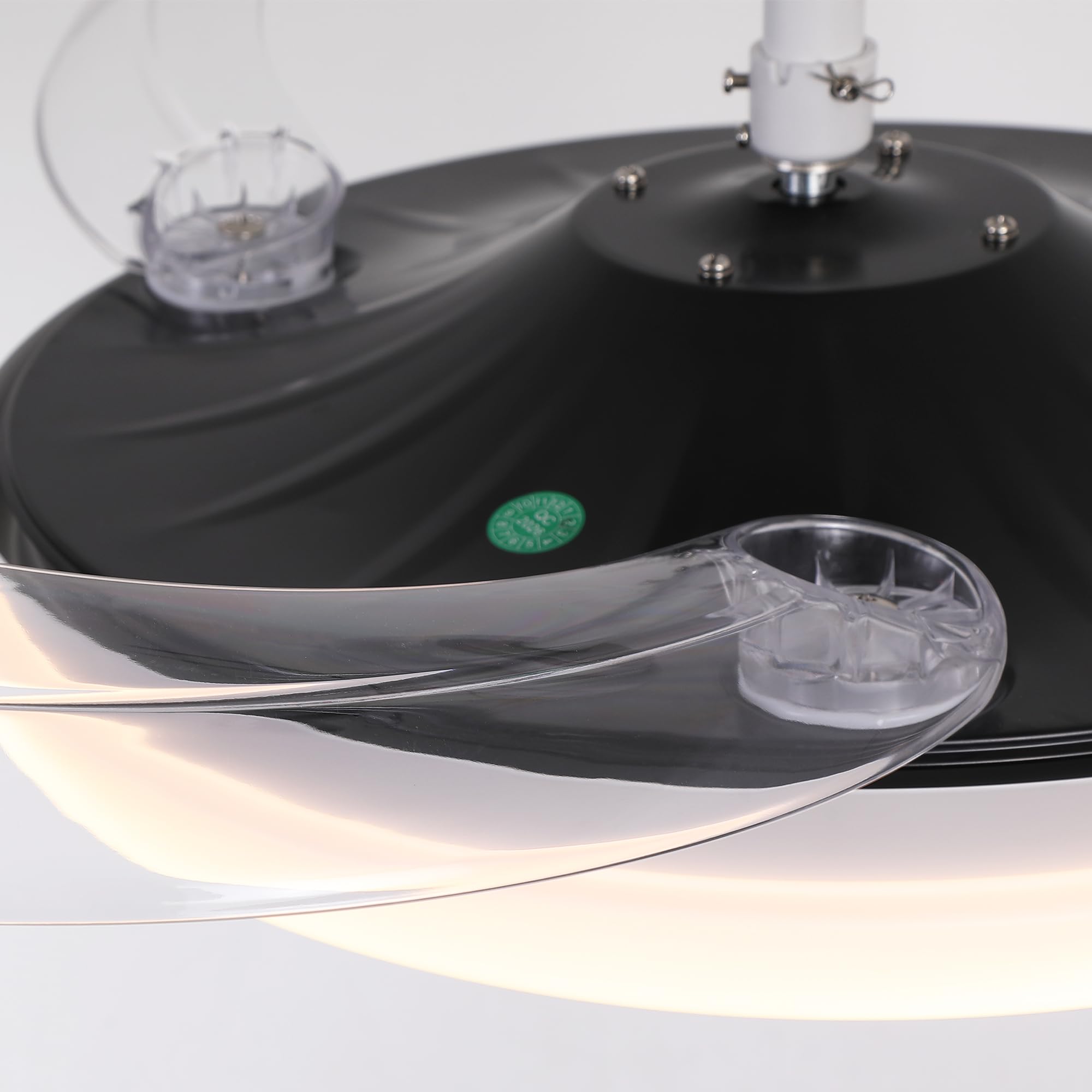 Ventilador de techo Cielo motor DC ultrasilencioso de Ø100 cm con 3 aspas retráctiles y luz LED
