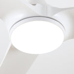 Ventilador de techo silencioso Taran de Ø132 cm con luz LED