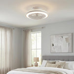 Ventilador de techo silencioso Hogas de 50 cm de diámetro con luz LED