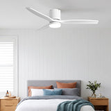 Ventilador de techo silencioso Solana de Ø132 cm con luz LED 