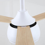 Ventilador de techo silencioso Kala de Ø132 cm con luz LED