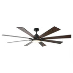 Ventilador de techo moderno Elbe Ø189 cm con luz y mando a distancia