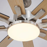 Ventilador de techo moderno Elbe Ø189 cm con luz y mando a distancia