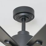 Ventilador de techo moderno Elbe Ø189 cm con luz y mando a distancia