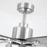 Ventilador de techo moderno Elbe Ø189 cm con luz y mando a distancia