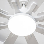 Ventilador de techo moderno Elbe Ø189 cm con luz y mando a distancia