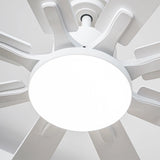 Ventilador de techo moderno Elbe Ø189 cm con luz y mando a distancia