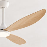 Ventilador de techo silencioso SOLIS de Ø132 cm con luz LED