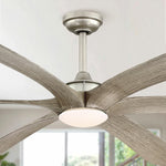 Ventilador de techo Jaydn de Ø189 cm con luz y mando a distancia