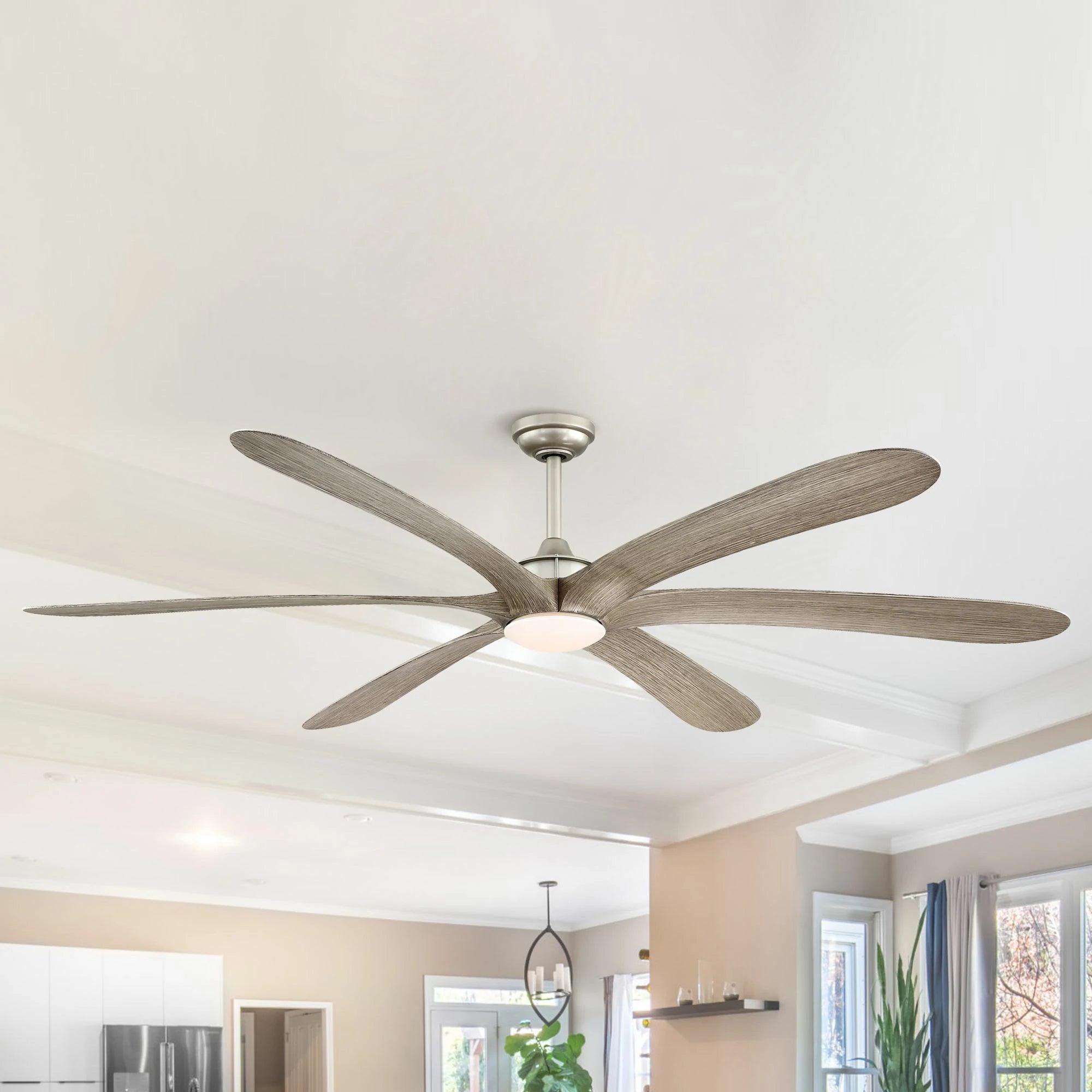 Ventilador de techo Jaydn de Ø189 cm con luz y mando a distancia