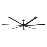 Silent Storm Extra Large Ceiling Fan with Remote Control F8311BK-EU