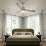 Ventilador de techo Brisa Ø132 cm con luz LED motor DC ultrasilencioso