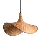 Lámpara colgante orgánica de bambú Wabi-Sabi Ø52 cm