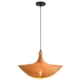 Lámpara colgante orgánica de bambú Wabi-Sabi Ø52 cm