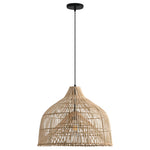 Lámpara colgante de ratán tejido minimalista moderno Ø50cm