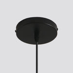 Lámpara colgante de ratán bohemio Ø60 cm