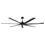 Silent Storm Extra Large Ceiling Fan with Remote Control F8018BK-EU
