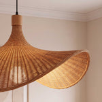 Wabi-Sabi Organic Bamboo Pendant Light Ø52cm