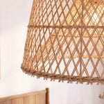 Scandinavian Minimalist Rattan Pendant Light Ø38cm