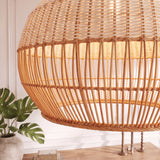Minimalist Rattan Pendant Light Ø43cm